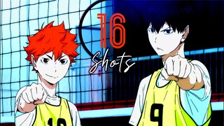 Haikyuu!! | 16 SHOTS