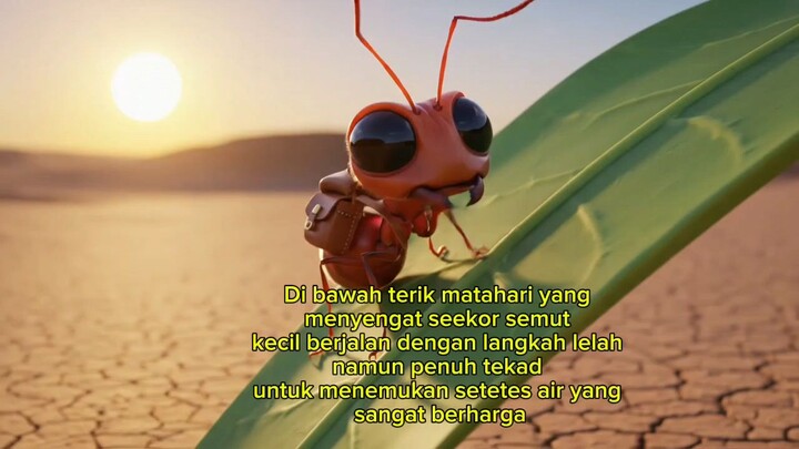 Semut dan setetes air