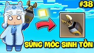 SINH TỒN VƯƠNG QUỐC SA MẠC TẬP - 38: MEOWPEO CHẾ TẠO SÚNG MÓC LÊN NHÀ TRÊN CÂY TRONG MINI WORLD