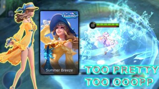 GUINEVERE SUMMER SKIN IS TOO PREETY & OP| MOBILE LEGENDS