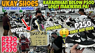 P230 P250 NIKE,JORDAN at iba pa!ukay shoes MURANG BILIHAN kahit new arrival,monumento astrotel