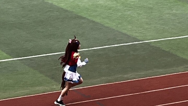 运动会惊现东海帝皇！三着！