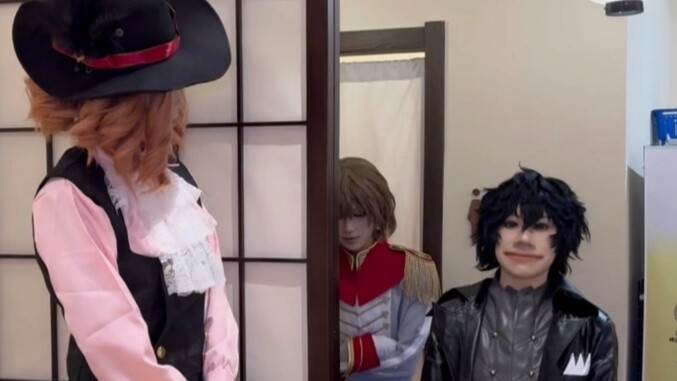 【p5r】การท้าทายลงบันได มาดูกันว่าใครจะขึ้นบันไดที่สูงกว่าได้~