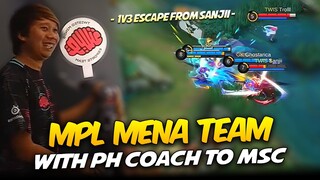 WTF?! 🤯 MPL MENA TEAM with PH COACH to MSC 2024 . . . *CRAZY MATCH*