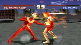 Ultraman Fighting Evolution (Ultraman Taro) vs (Ultraman) HD