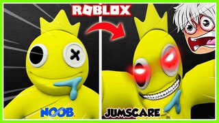 BUKAN BIRU TAPI..... KETEMU RAINBOW FRIEND GOLDEN YELLOW SUPER LANGKA!!!! ROBLOX MIKOCIL