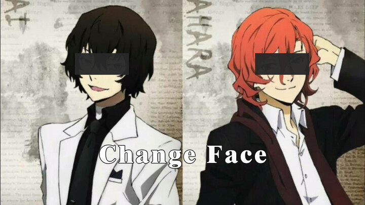 【Digital Art】Bungo Stray Dogs Face-Swap