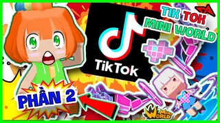 PHẦN 2 KAMUI KHÁM PHÁ TIK TOK MINI WORLD SO SÁNH TIK TOK MINI WORLD  VÀ THỰC TẾ TRONG GAME CÓ GÌ HOT