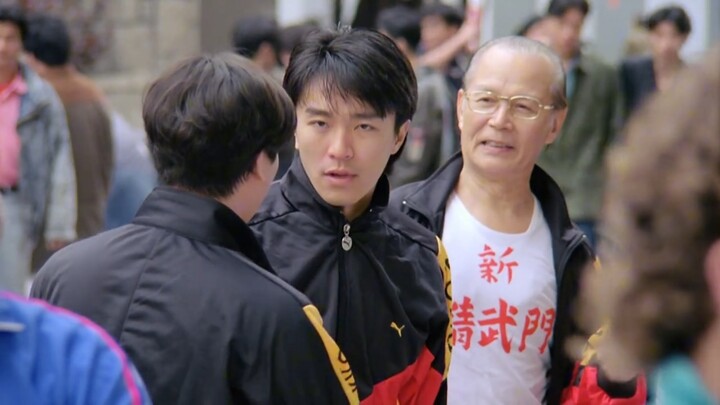 When others look at the camera, it breaks the immersion. But when Stephen Chow looks at the camera, 