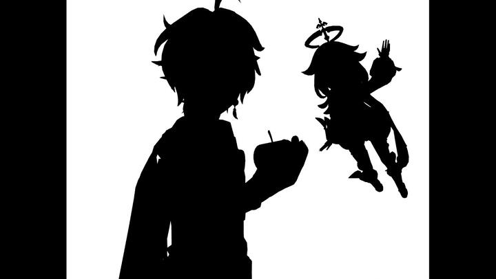 Bad Apple Pv 影絵 Hololive Version Bilibili