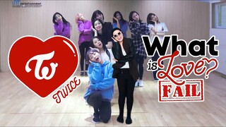 【Ky】绿屏搞笑走位，一起跳TWICE－What Is Love?!!!!