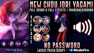 Chou Iori Yagami KOF Skin Script No Password | Replace All Skin | Full Sound & Full Effects | MLBB