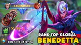 Fearless Benedetta Demon Slayer Emblem - Jungle Benedetta, Rank Top Global Benedetta Build | MLBB