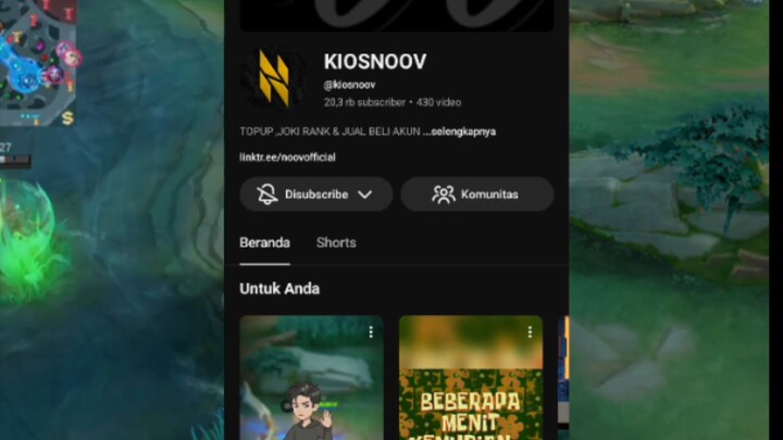 pengalaman gue jual akun ml gue ke store KIOSNOOV