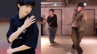 رقص متدرب يبلغ من العمر أربعة عشر عامًا على أنغام أغنية "Standing Next To You" مع جو وهاول. بعد مشاه