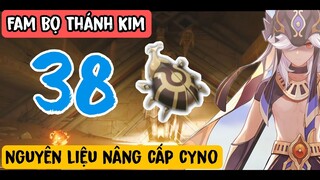Fam 38 Bọ Thánh Kim Genshin impact | nguyên liệu nâng cấp nhân vật cyno | map Sumeru 3.1