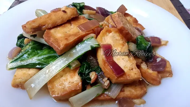 Pechay at Tofu Murang Ulam Recipe