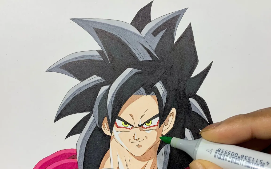วิธีการวาด Goku Super Saiyan 4 ง่าย – Dragon Ball GT - Bilibili วิธีการวาด Goku Super Saiyan 4 ง่าย – Dragon Ball GT - Bilibili