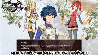 Setelah Menyelamatkan Edna Saatnya Melanjutkan Perjalanan Di Bukit Salju |Epic Conquest Part 8