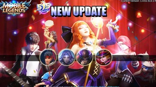NEW UPDATE - LOU YI AND BLACK DRAGON'S VOICE, DOMINANCE ICE - PATCH NOTES 1.4.72 MLBB