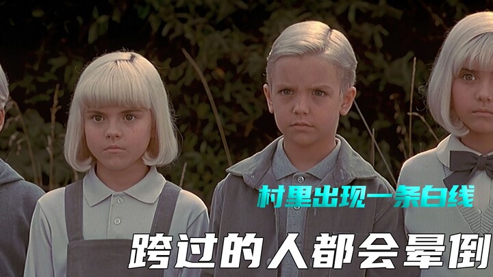 A white line has appeared in the village—anyone who steps over it passes out.