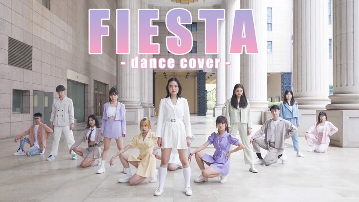 [FIESTA-IZ*ONE] Kalau kamu punya Maru, ayo gabung bareng kami | Tarian grup super keren di jalanan S