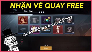 MỞ HÒM ĐỒ FREE VÀ CÁI KẾT | CÁCH NHẬN VÉ QUAY FREE KOREA DỄ DÀNG || PUBG MOBILE