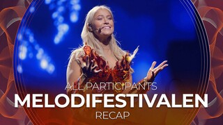 Melodifestivalen 2022 (Sweden) | All Participants | RECAP