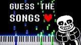 Do You Know Undertale Music? Guess the Undertale Songs! Undertale Music on Piano (50 Songs)