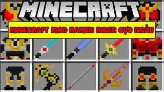 MINECRAFT MOD KAMENRIDER*THỬ TỪNG SỨC MẠNH CỦA CÁC BỘ GIÁP