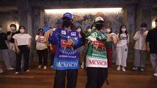 رقص مشترك من AiKi وLeejung لأغنية N95