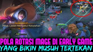 Cara Main Mage Midlaner Supaya Musuh Tertekan Di Early Game Dan Langsung Nyerah | Mobile Legends