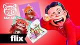 Disney Pixar - Turning Red: Fan Art Showcase