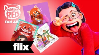 Disney Pixar - Turning Red: Fan Art Showcase