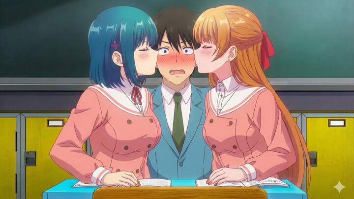 Aduhaii dapet 2 cewek cantik