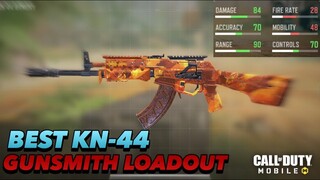 COD Mobile Best KN44 Assault Rifle Gunsmith Loadout | COD Mobile Season 9