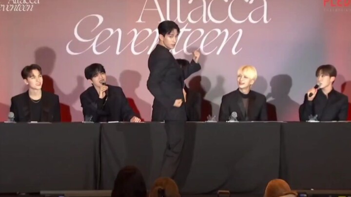 【SEVENTEEN】【Lucu】Konferensi pers para member lain itu kocak banget hahaha!