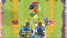 Clash Royale: 15/1 gameplay (Teamwork Epic last Comeback!)