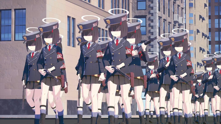 【أرشيف أزرق سماوي】 مسيرة الصيّاد العشوائي عضو لجنة النزاهة (المؤلف: make狗ふぃるむ@مرتزقة 3DCG)