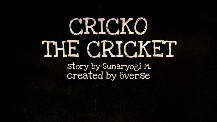 Cricko The Cricket | 8Verse first cartoon