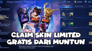 EMPAT SKIN LIMITED GRATIS YANG WAJIB KALIAN AMBIL ‼️