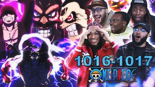 ZORO FORCES KAIDO TO DODGE! One Piece Eps 1016/1017 REACTION