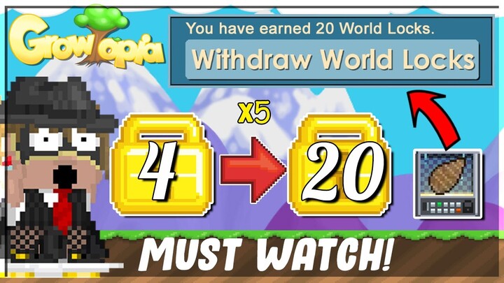 HOW TO 5X YOUR 4 WLS?! 🤑 4 TO 20 WLS?!?! (HUGE PROFIT)🔥 | Growtopia How to get rich 2021