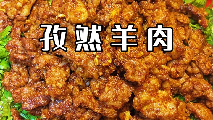 30 giây làm món cừu tẩm thì là, đàn ông biết nấu ăn còn đẹp trai hơn Bành Vu Yến～