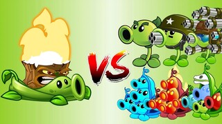 PVZ2 compare | sức mạnh đạn của Pea Vine khi so sánh với các cây đậu - MK Kids