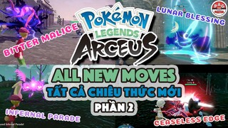 Tổng hợp TẤT CẢ các CHIÊU THỨC MỚI trong Pokemon Legends: Arceus (Phần 2) | PAG Center