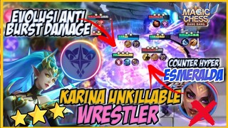 COUNTER HYPER ESMERALDA ! COMBO ANTI BURST DAMAGE HYPER KARINA STUN ! MAGIC CHESS