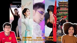 When Foreigners Watch a Group Performing Fan Dance | Reaction | Cultural Export | Traditional Chines