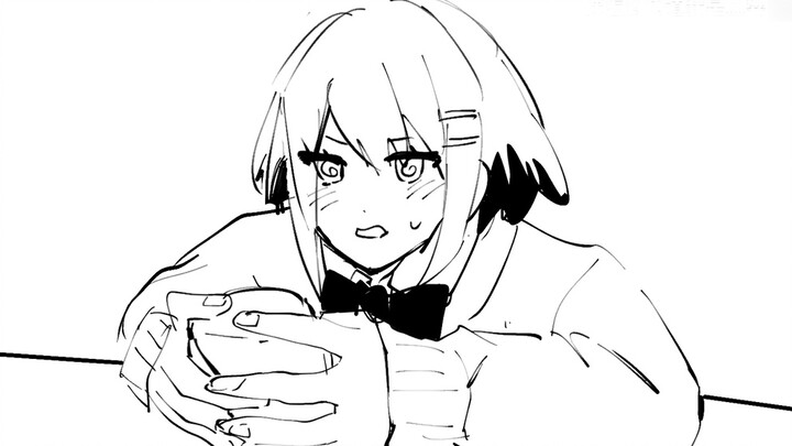 [Oc Handwriting] Never mess with the person who looks the most normal
