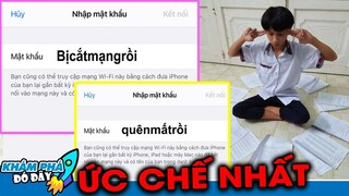 10 Mật Khẩu Wifi GÂY ỨC CHẾ và BÁ ĐẠO Nhất...Thánh Câu Wifi Cũng Phải Chào Thua | Khám Phá Đó Đây